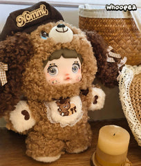 Nommi Chocolate Puppy 400% Plush Doll, Limited Edition