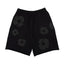 Denim Tears Mono Wreath Sweatshorts Black