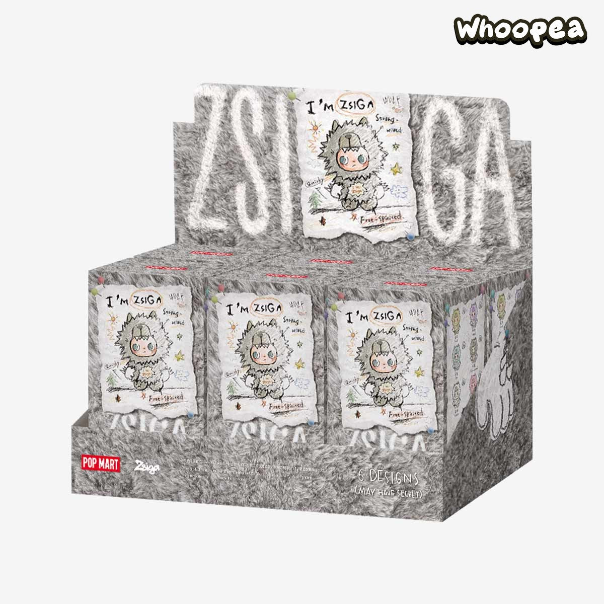 POP MART ZSIGA I'm Zsiga Series-Vinyl Plush Pendant Blind Box