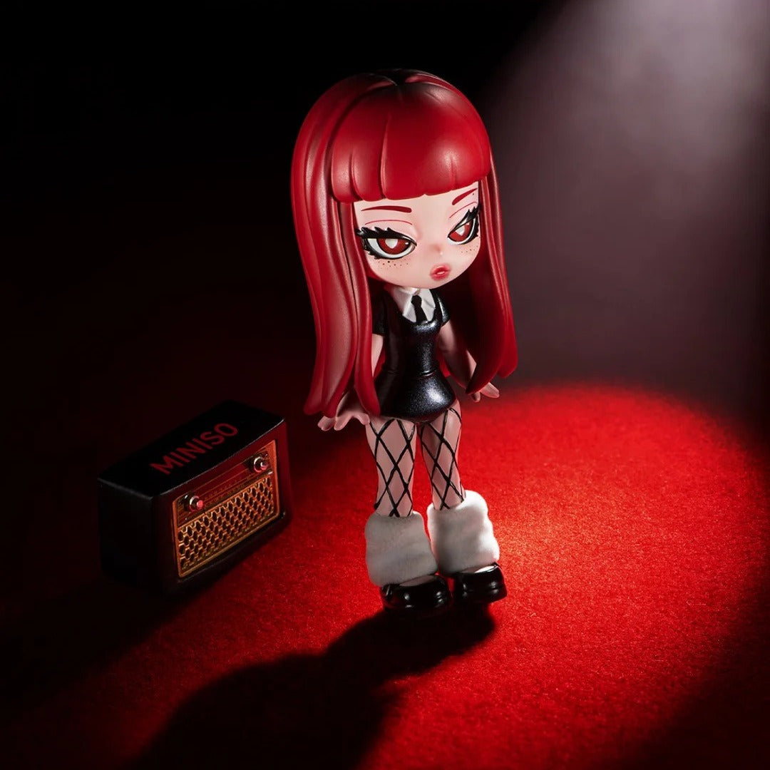 Miniso Jennie Ruby Series Figure Hanging Card