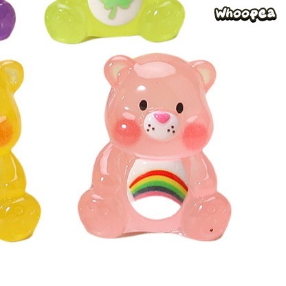 Luminous Care Bear Collection, Mini Figures, 8 colors