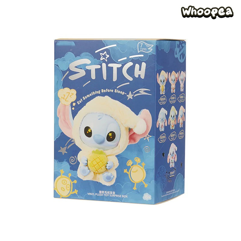 Stltch Eat Something Before Sleep Series Vinly Plush Dolls, Blind Box