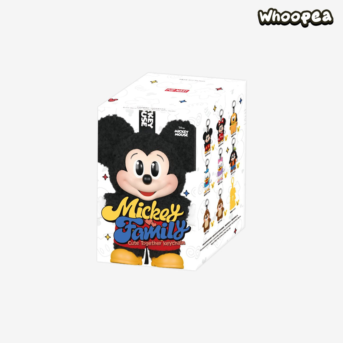 MlCKEY FAMILY Cute Together Keychain Series Plush Blind Box