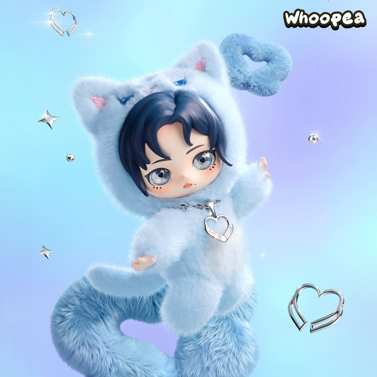 POP MART aespa Fluffy Club Series Vinyl Plush Doll Pendant