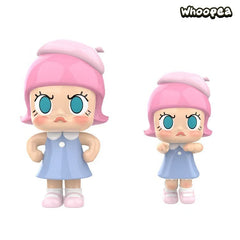 POP MART MOLLY 20th Anniversary Angry Molly Single Record Set "Re"  Series Figure Hanging Card
