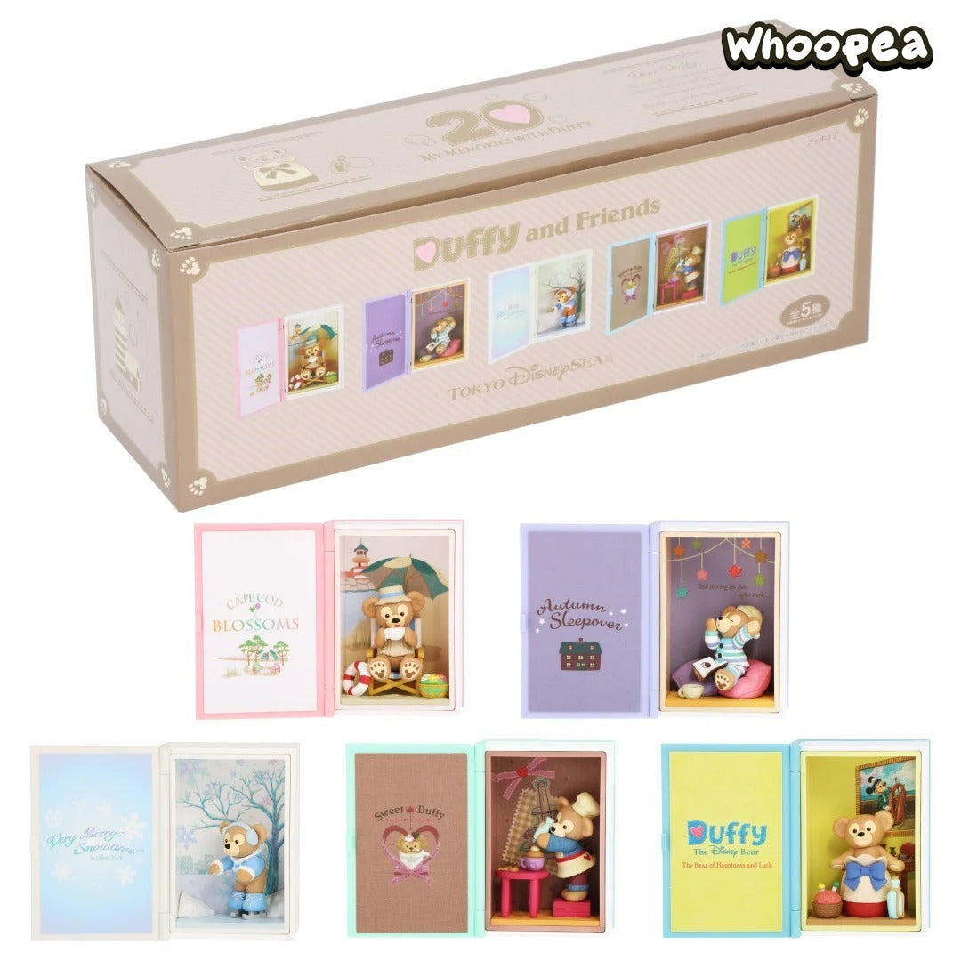 Tokyo DisneySea 20th Anniversary My Memories with Duffy Figure Set Japan 2025