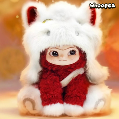 WAKUKU Snowy Lucky Hooves Series Plush New Year Limited Edition Hanging Card