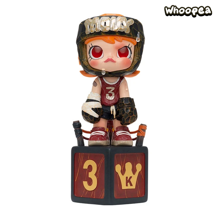 POP MART Molly 3th Anniversary “Round 3” K.O. Series Figure Hanging Card