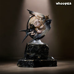 SKULLPANDA Light's Longitude and Latitude Figurine, Hanging Card