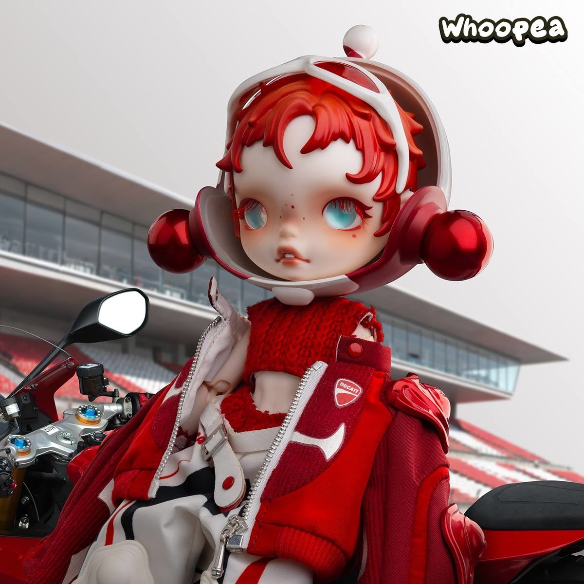 SKULLPANDA × DUCATI 1/6 Action Figure