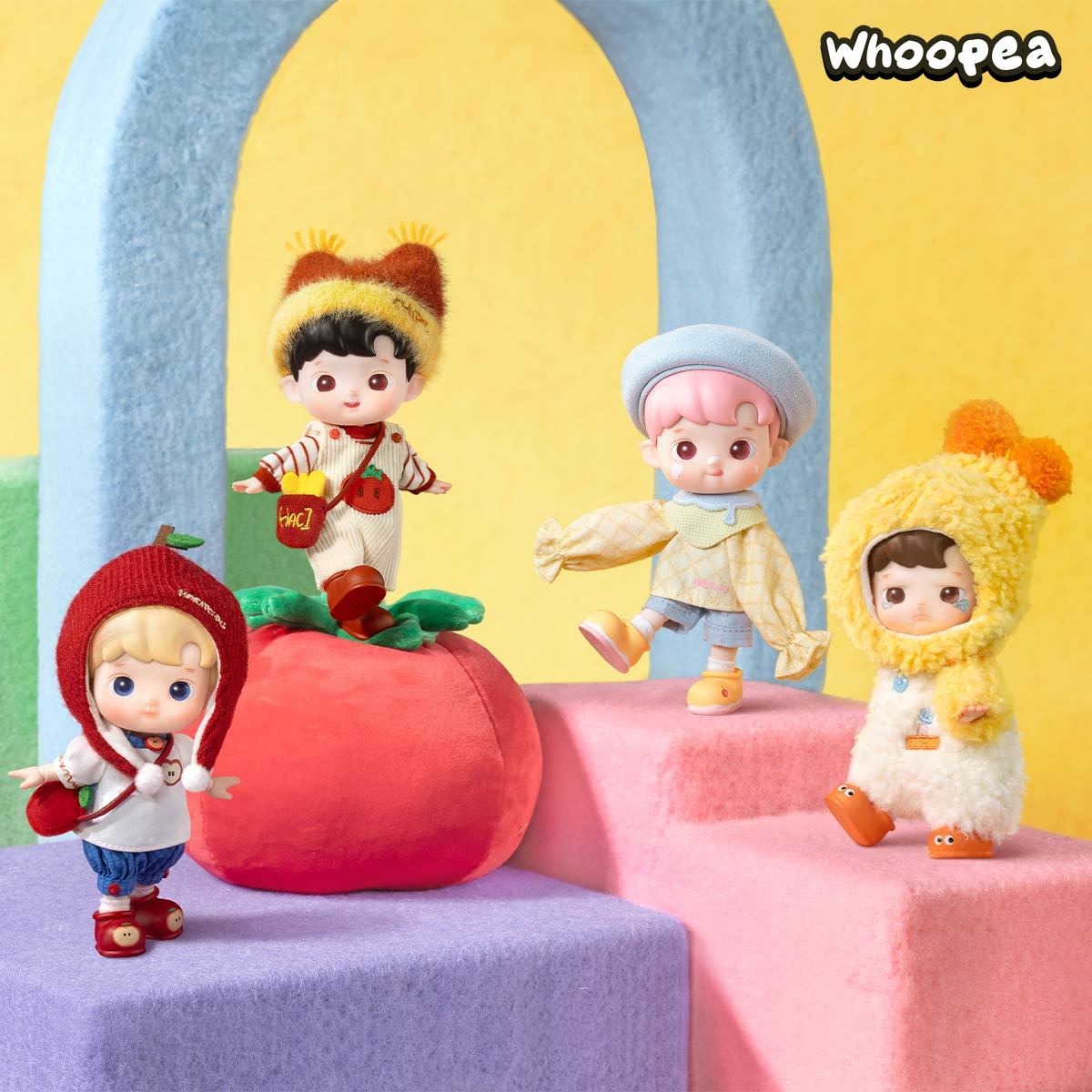HACIPUPU Little Foodie Series 1/12 Action Figure, Blind Box