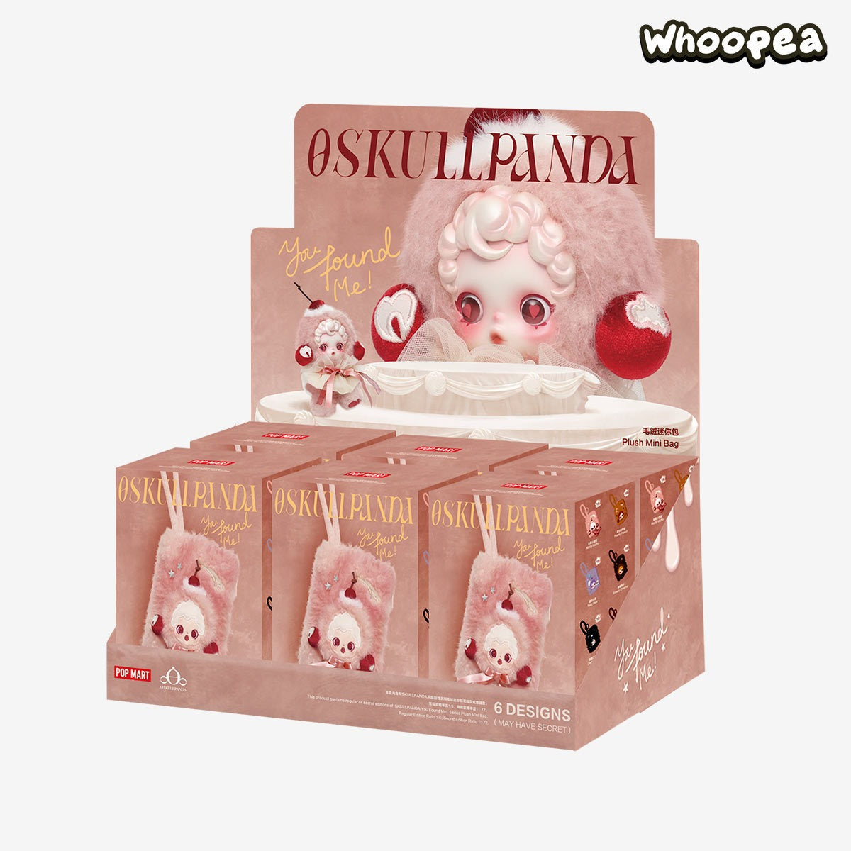 SKULLPANDA You Found Me！Series Plush Mini Bag, Blind Box