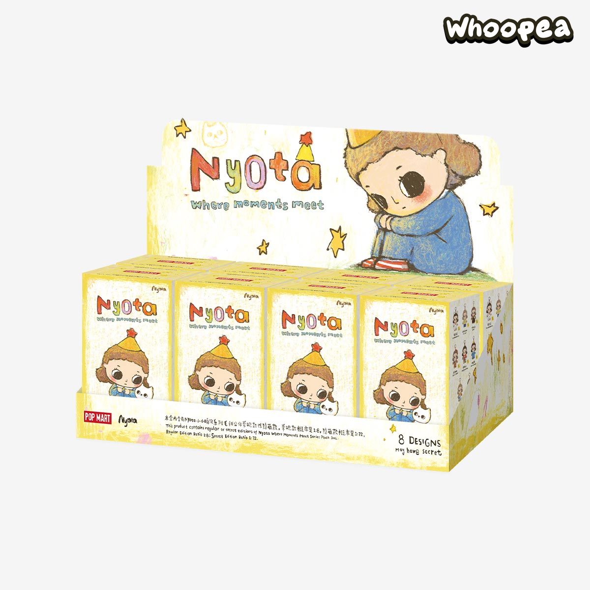 POP MART Nyota Where Moments Meet Series Plush Doll Blind Box