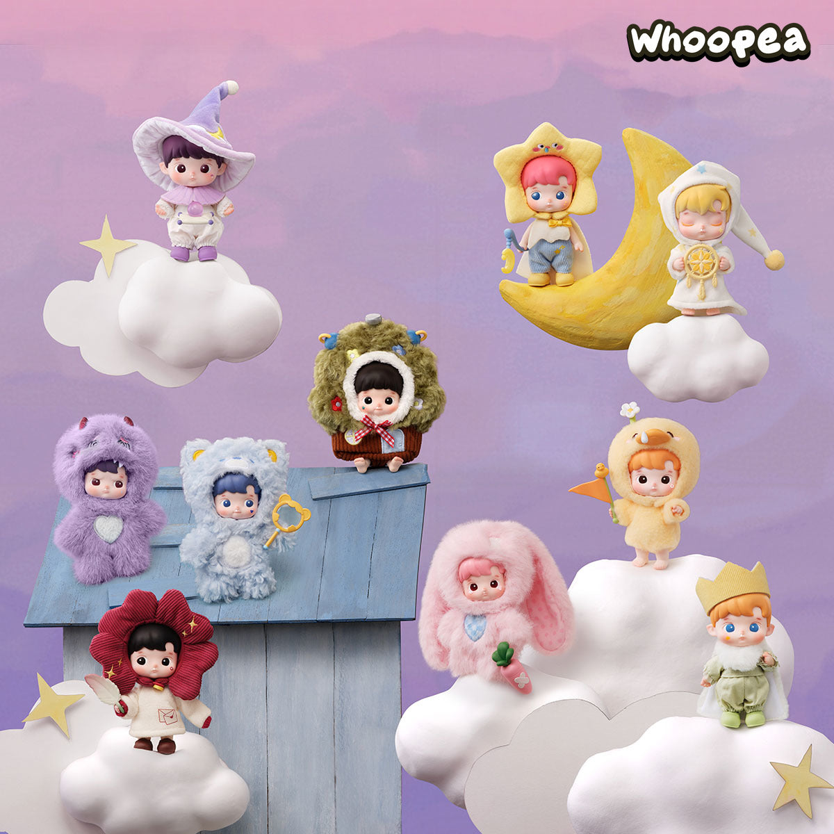 POP MART HACIPUPU Enchanted Realm Tales Series MINI Action Figure