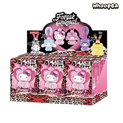 SANRI0 Characters Forest Friends Series Vinyl Plush Pendant Blind Box
