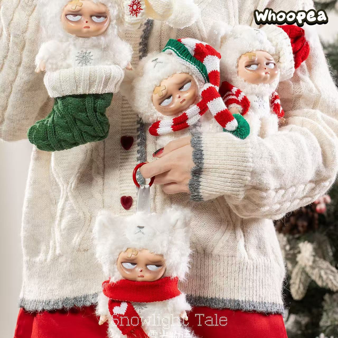 Sleepless Grumpipi Christmas Series Plush Dolls, Blind Box