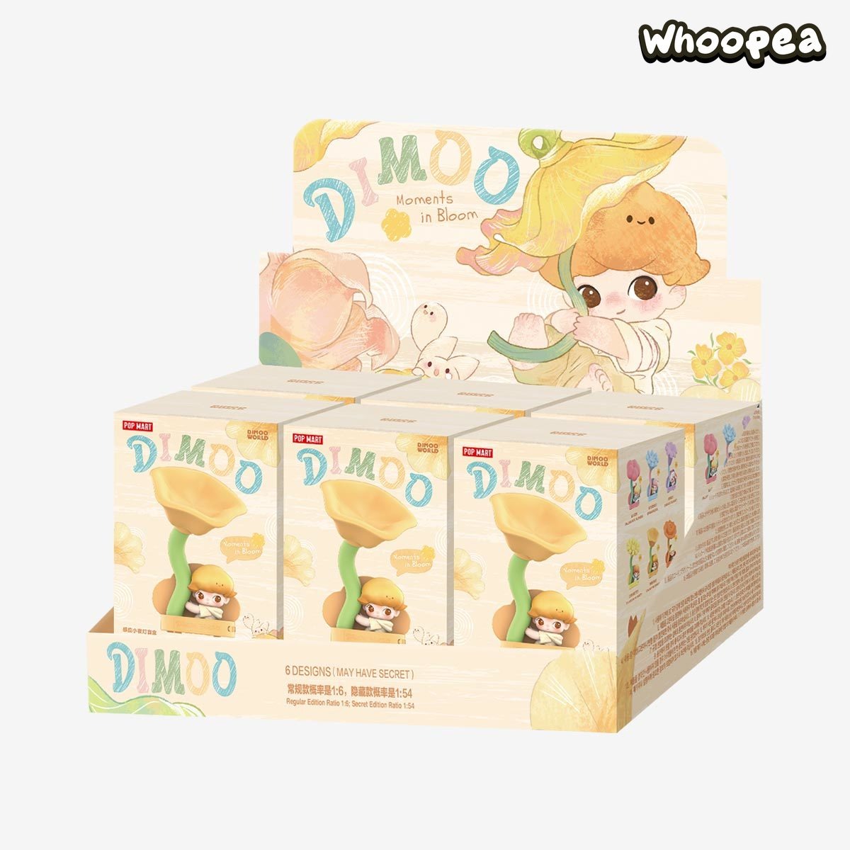 POP MART DIMOO Moments in Bloom Series-Sensor-activated Nightlight Blind Box