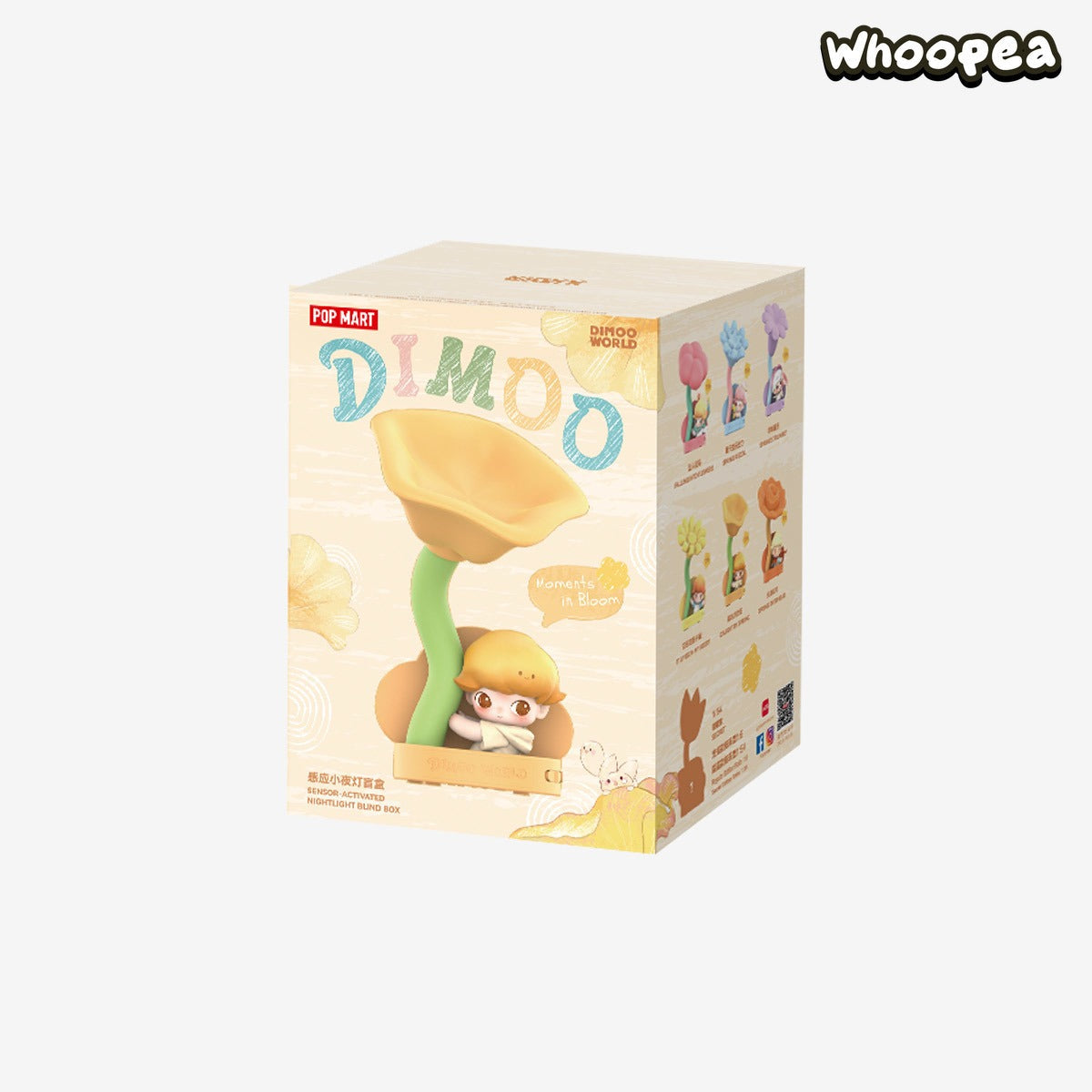 POP MART DIMOO Moments in Bloom Series-Sensor-activated Nightlight Blind Box