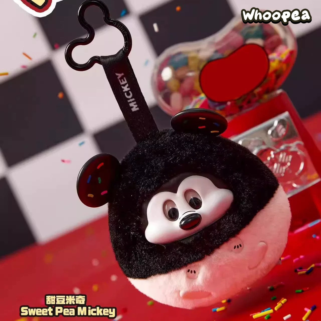 DSN-Mickey Fun Crash Series Vinly Plush Pendant Dolls, Blind Box