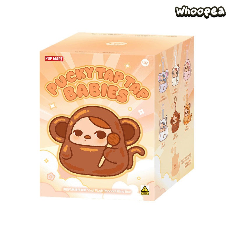POP MART Pucky Tap Tap Babies Series Plush Blind Box