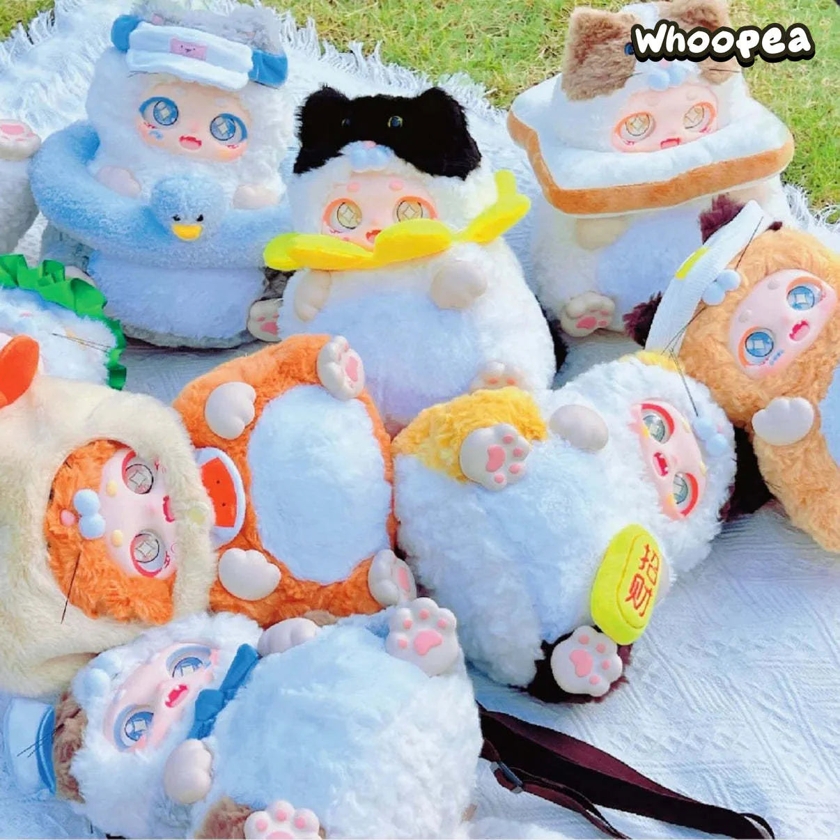 Quilla Meow Meow House Series 600% Plush Backpack Dolls, Blind Box
