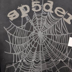 Cross border new hoodie Ghost Kuroshio brand Spider sp5der velvet sweatshirt and pants men's set manufacturer in stock