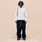 FOG Double Line ESSENTIALS HHH Trendy Brand Letter New American Heavy duty Velvet Hoodie for Autumn and Winter Men