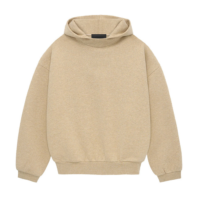 FOG Double Line ESSENTIALS HHH Trendy Brand Letter New American Heavy duty Velvet Hoodie for Autumn and Winter Men Hover Image