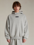 FOG Double Line ESSENTIALS HHH High Street Loose Solid Color Autumn/Winter Plus Fleece Heavy Hoodie Men's and Women's Trendy