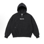 Sup/MM6 Box BOGO Logo Zip Up Margiel Inkjet Zipper Hoodie Sweatshirt