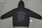 Cross border new hoodie Ghost Kuroshio brand Spider sp5der velvet sweatshirt and pants men's set manufacturer in stock