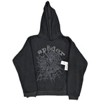 Cross border new hoodie Ghost Kuroshio brand Spider sp5der velvet sweatshirt and pants men's set manufacturer in stock