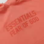 FOG Season 8 Hoodie ESSENTIALS Plush Letter Printed American Trendy Brand Plush Hoodie for Men and Women