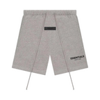 FEAR OF GOD ESSENTIALS DARK HEATHER OATMEAL SHORTS (SS22)