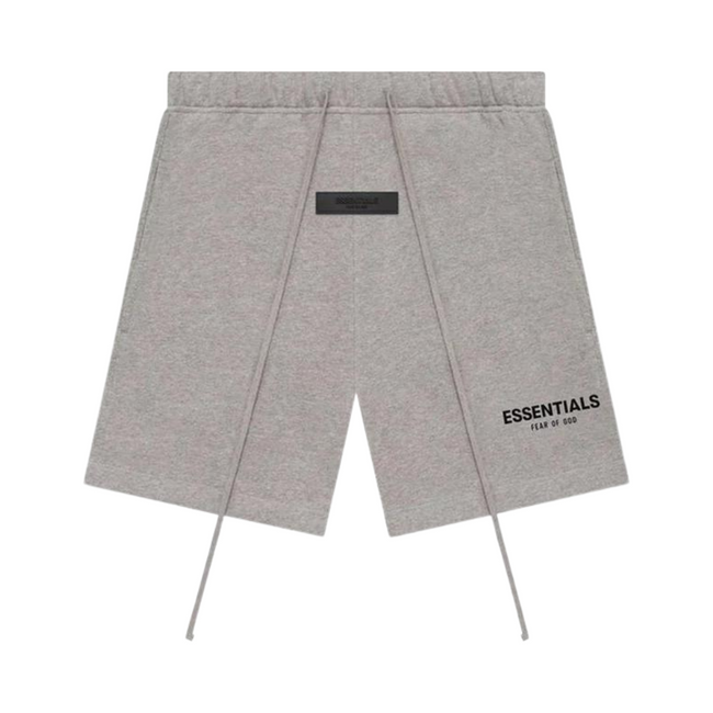 FEAR OF GOD ESSENTIALS DARK HEATHER OATMEAL SHORTS (SS22) Hover Image