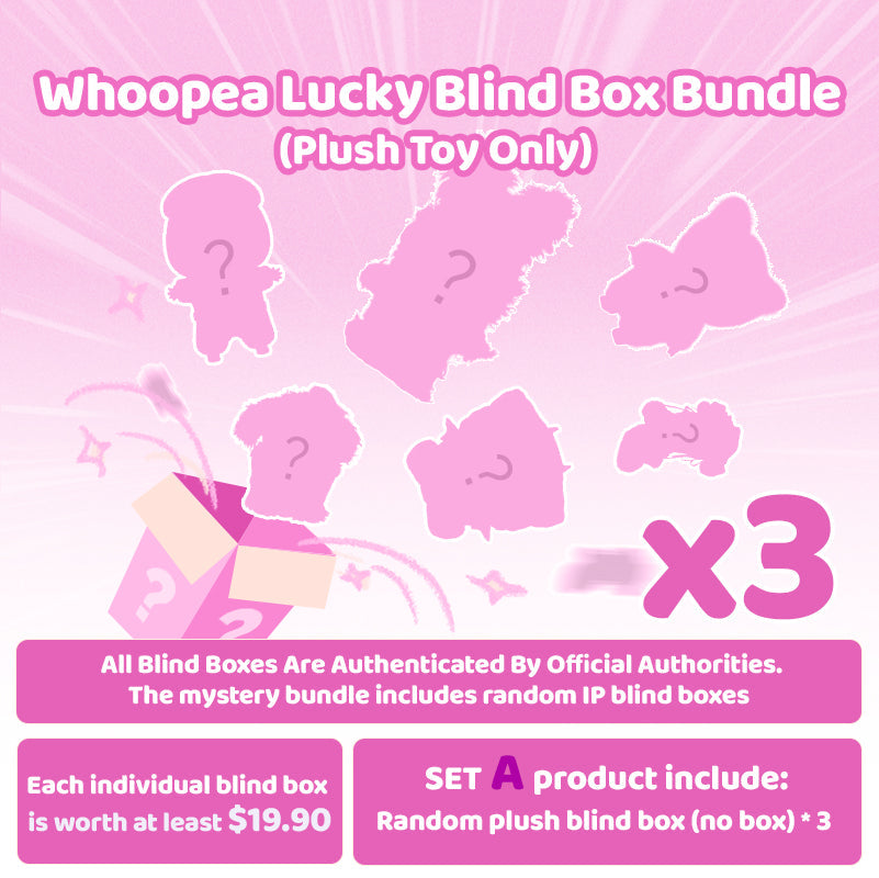 Whoopea Lucky Blind Bag Bundle (Plush Toy Only)