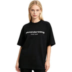 Alexander Wang Puff Logo Tee Black
