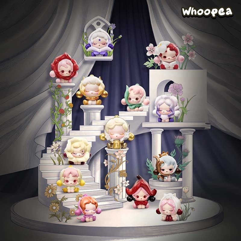 POP BEAN SKULLPANDA Petals in Four Acts Series Mini Beans Blind Box