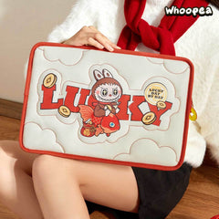 Wealthy Snake's New Year Celebration Series-LABUBU Laptop Bag