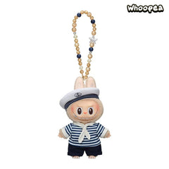 POP MART The Monsters De Vliegende LABUBU Series Sailor Vinyl Plush Hanging Card, POP LAND Exclusive