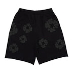 Denim Tears Mono Wreath Sweatshorts Black