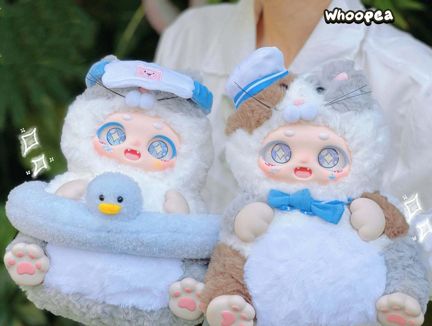 Quilla Meow Meow House Series 600% Plush Backpack Dolls, Blind Box