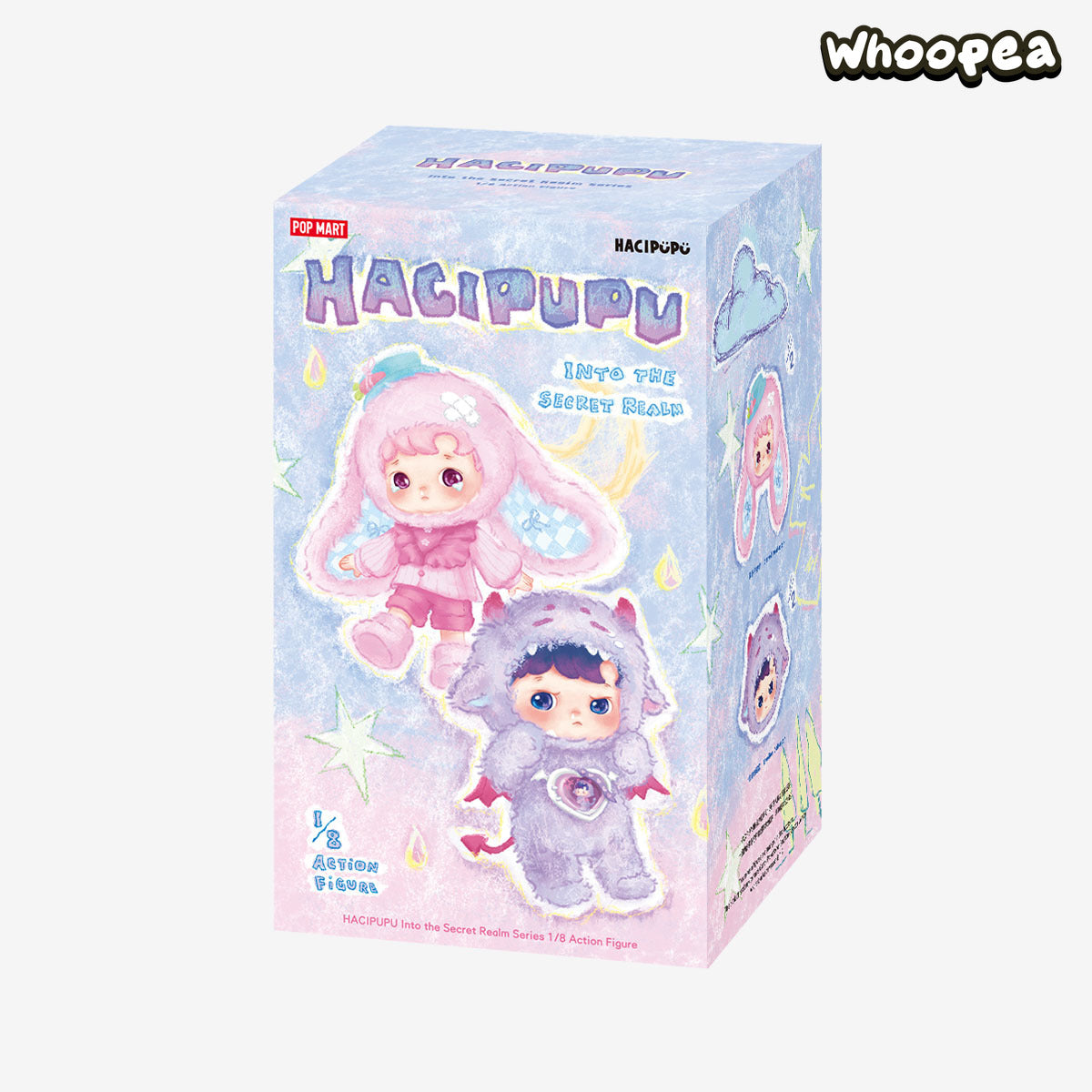 POP MART HACIPUPU Into the Secret Realm Series 1/8 Action Figure