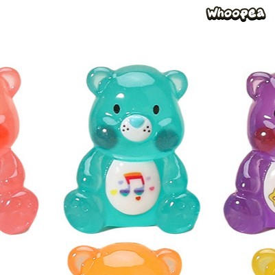 Luminous Care Bear Collection, Mini Figures, 8 colors