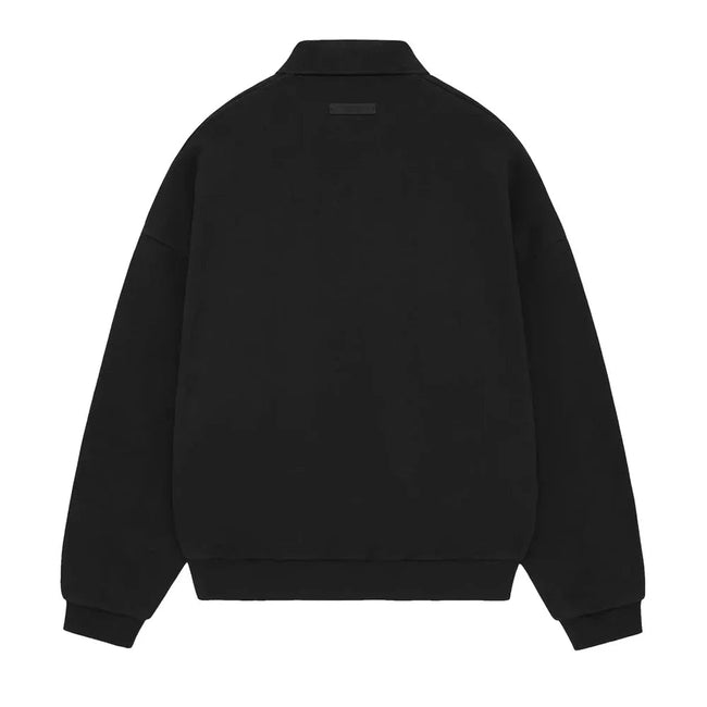 Fear of God Essentials Fleece Polo Black Main Image