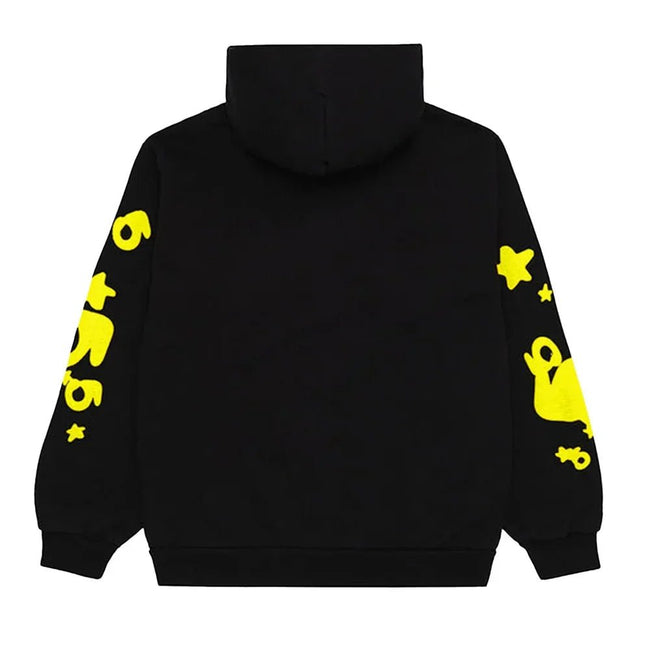 Sp5der Beluga Hoodie Onyx/Yellow Main Image